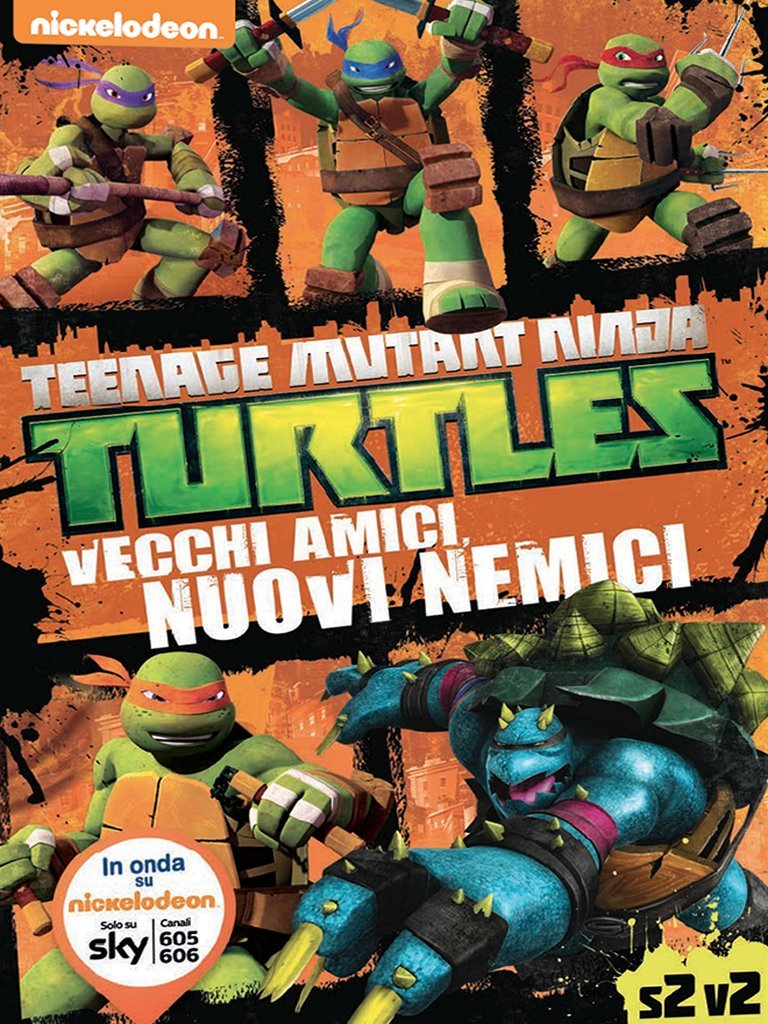 Teenage Mutant Ninja Turtles: Vecchi Amici, Nuovi Nemici - Stagione 2, Volume 2 (DVD)
