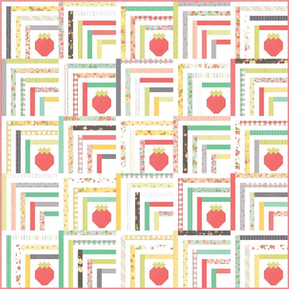 Corey Yoder Strawberry Jam Sincerely Yours Quilt Kit Moda