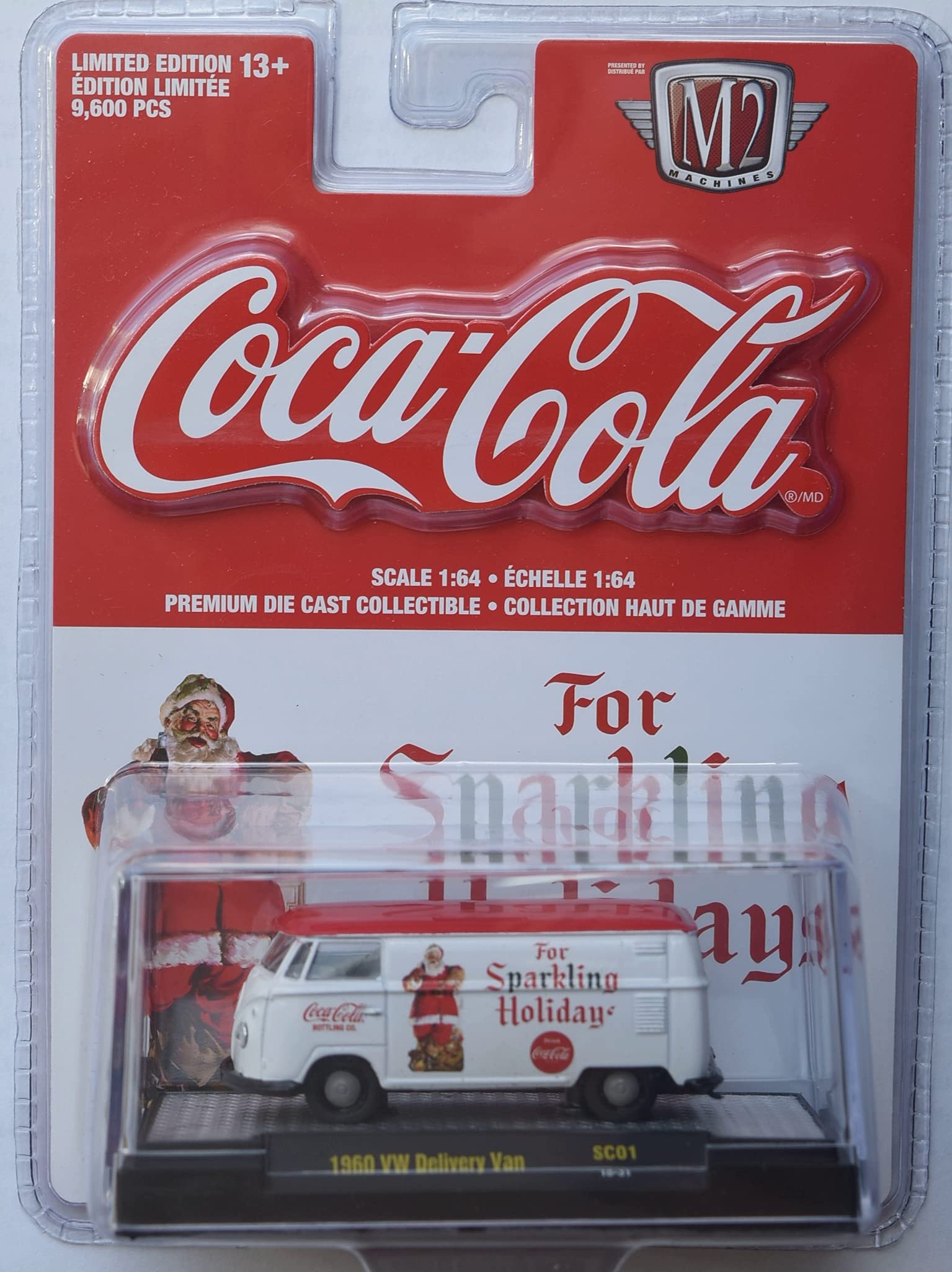 Amazon.com: M2 Machines 1960 VW Delivery Van, Holiday