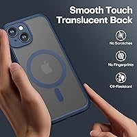 Vista 223 de ImpactStrong Magnetic Guard Designed for iPhone 14 Pro Max Case [Camera Protection] [Military Grade Drop Tested] [Compatible with MagSafe] Slim Black