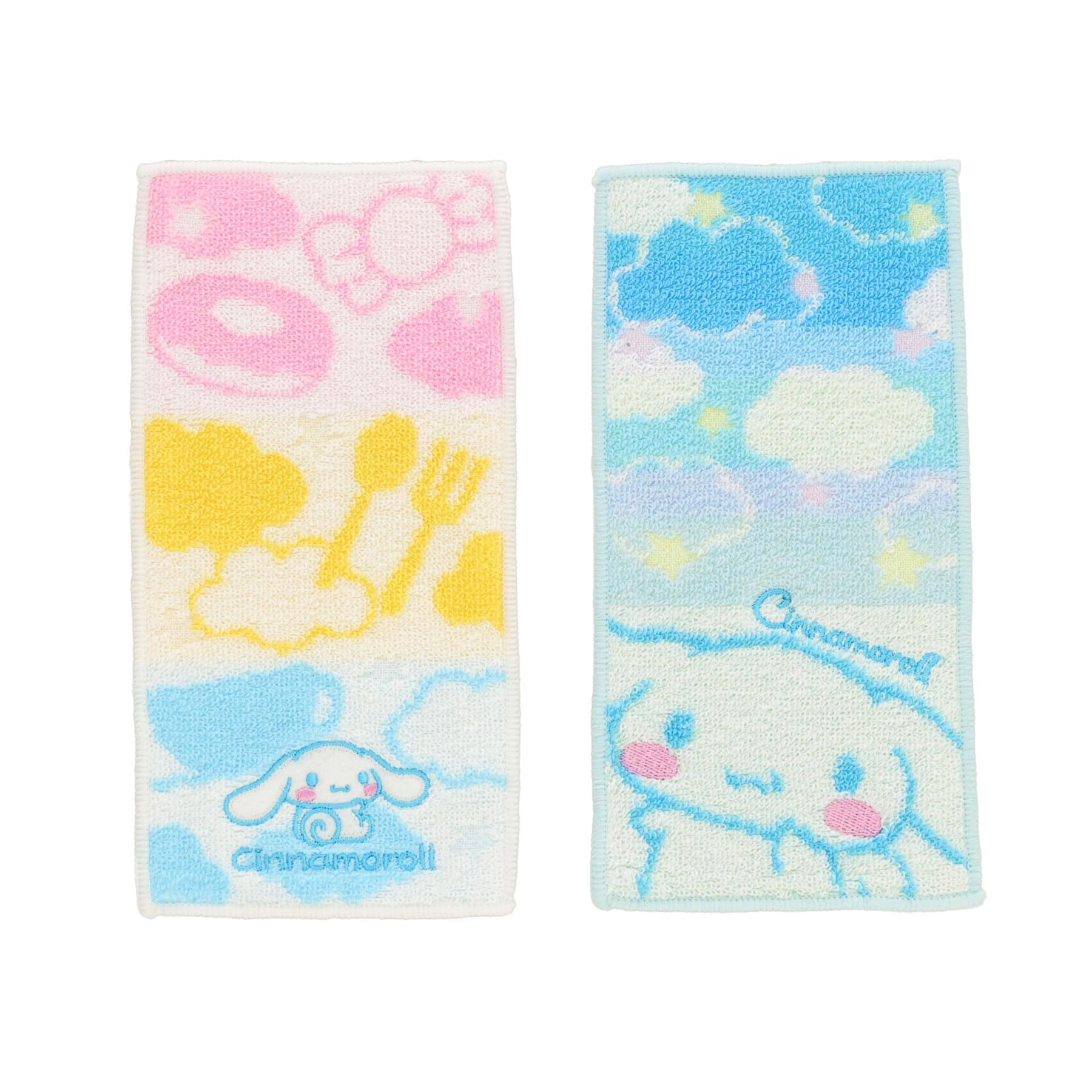 Amazon｜丸眞 ポケットタオル 2枚組 サンリオ シナモロール もこもこ