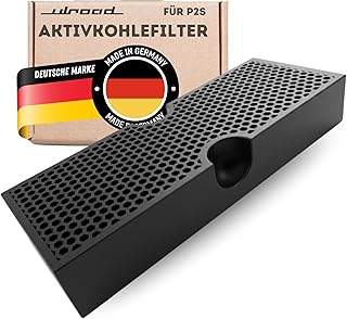 passend für Bambu Lab P2S 3D-Drucker Aktivkohlefilter I Verbesserter Filter für Geruch und Schadstoffe I 3D Druck Zubehör Made in Germany