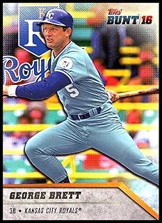 2016 Topps Bunt #103 George Brett Royals MLB Baseball Card NM-MT