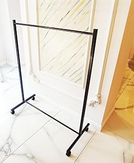 HOLTECH Metal Askılık Tekerlekli Konfeksiyon Askıs