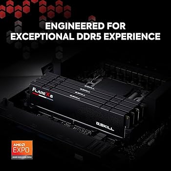 G.SKILL Flare X5 Series DDR5 RAM (AMD Expo) 256GB (4x64GB) 6000MT