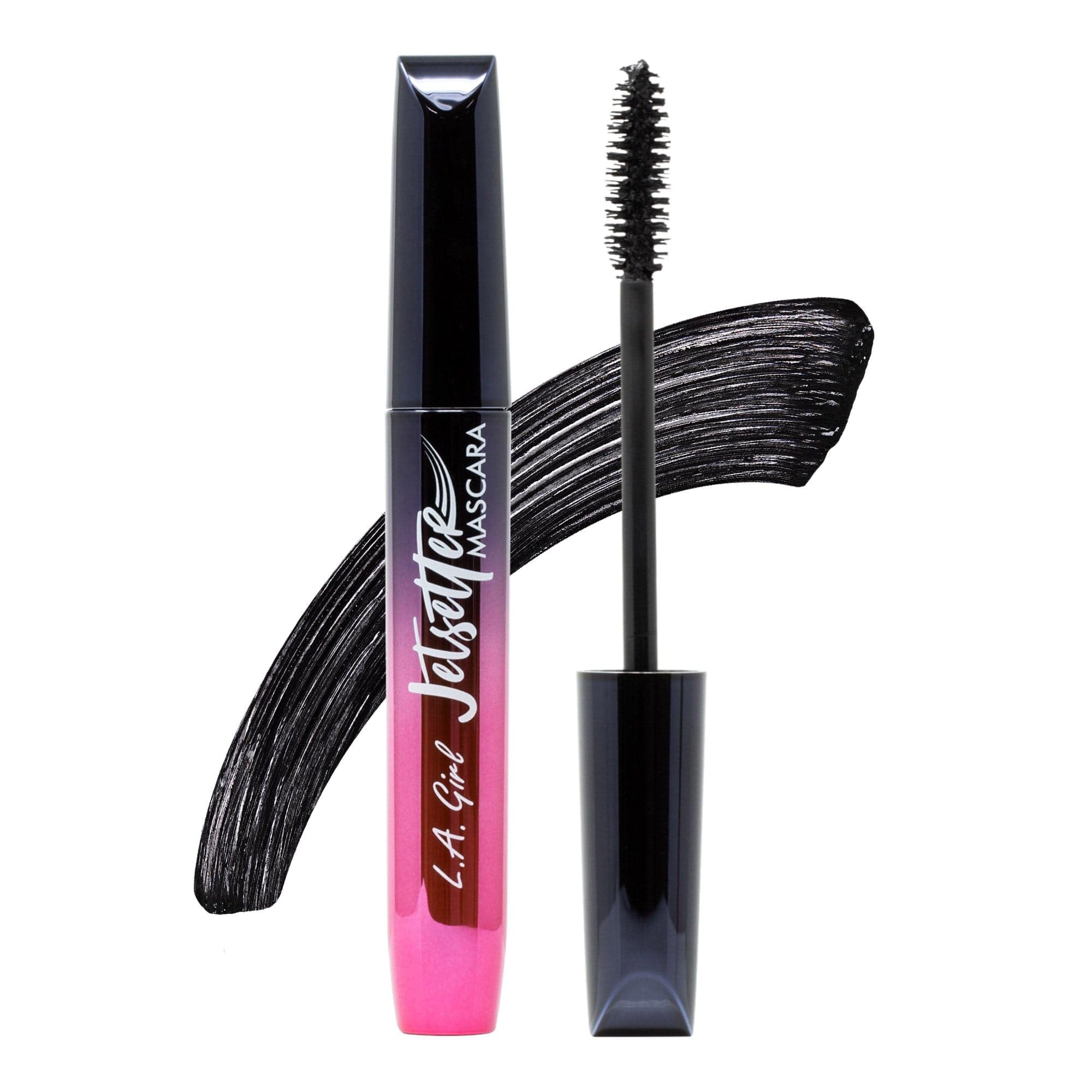 L.A. Girl Jetsetter Mascara, Black GMS656 0.32 Fl Oz (Pack of 1)