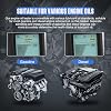 Engine Oil Tester Gasoline & Diesel Engine Oil Quality Tester Analyzer Detector High-precision Car Engine Oil Diagnostic Tool with 800MM Flexible Probe,Identifier&Sound Prompt, 2.8in Backlight Display