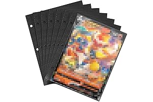 Premium Jumbo Pokemon Card Sleeves for 3-Ring Binders
