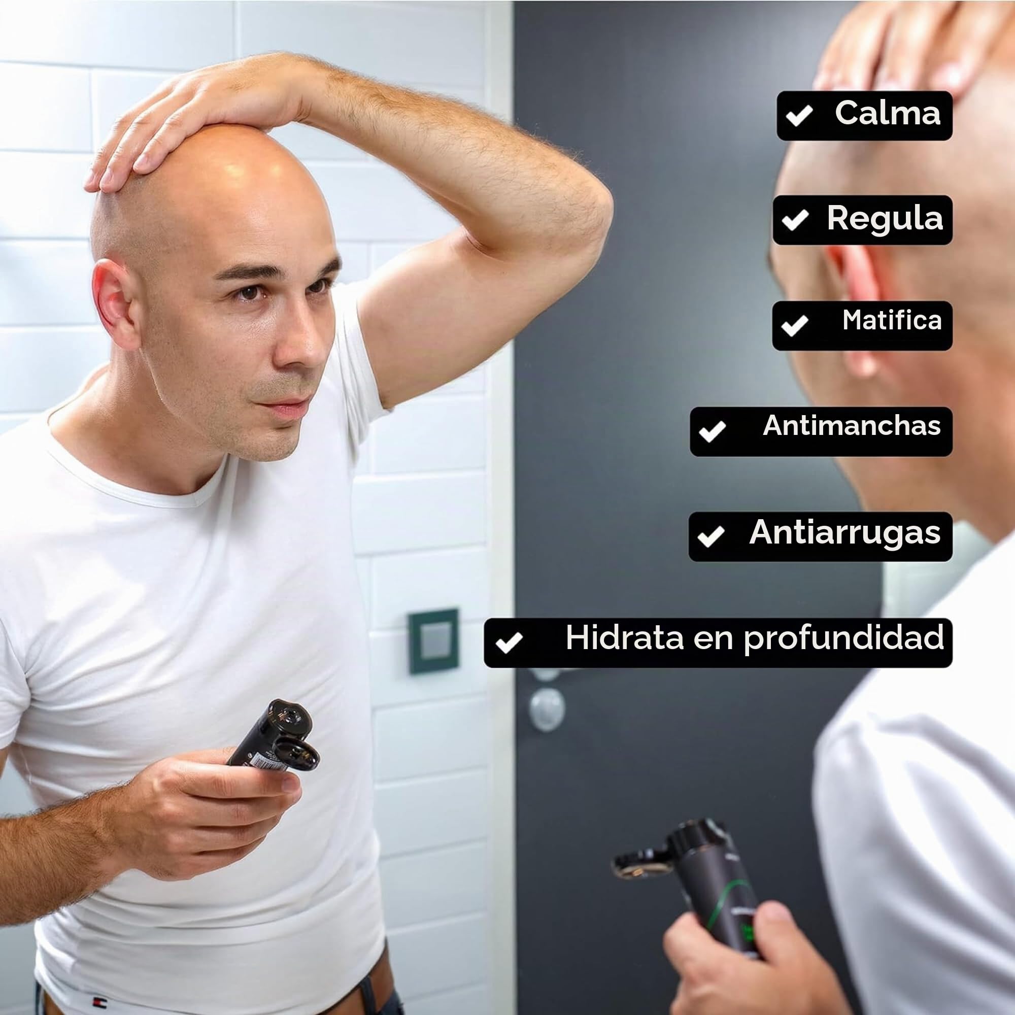 BOTAK Crema hidratante para cuero cabelludo y calvicie, 97% de origen natural