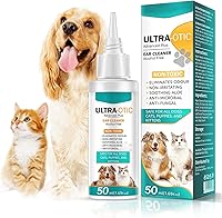 Vista 1 de Tratamiento de infecciones de oído de perro, solución de clēaner de oído de perro, el lavado de oídos para perros ayuda a eliminar la cera, el olor