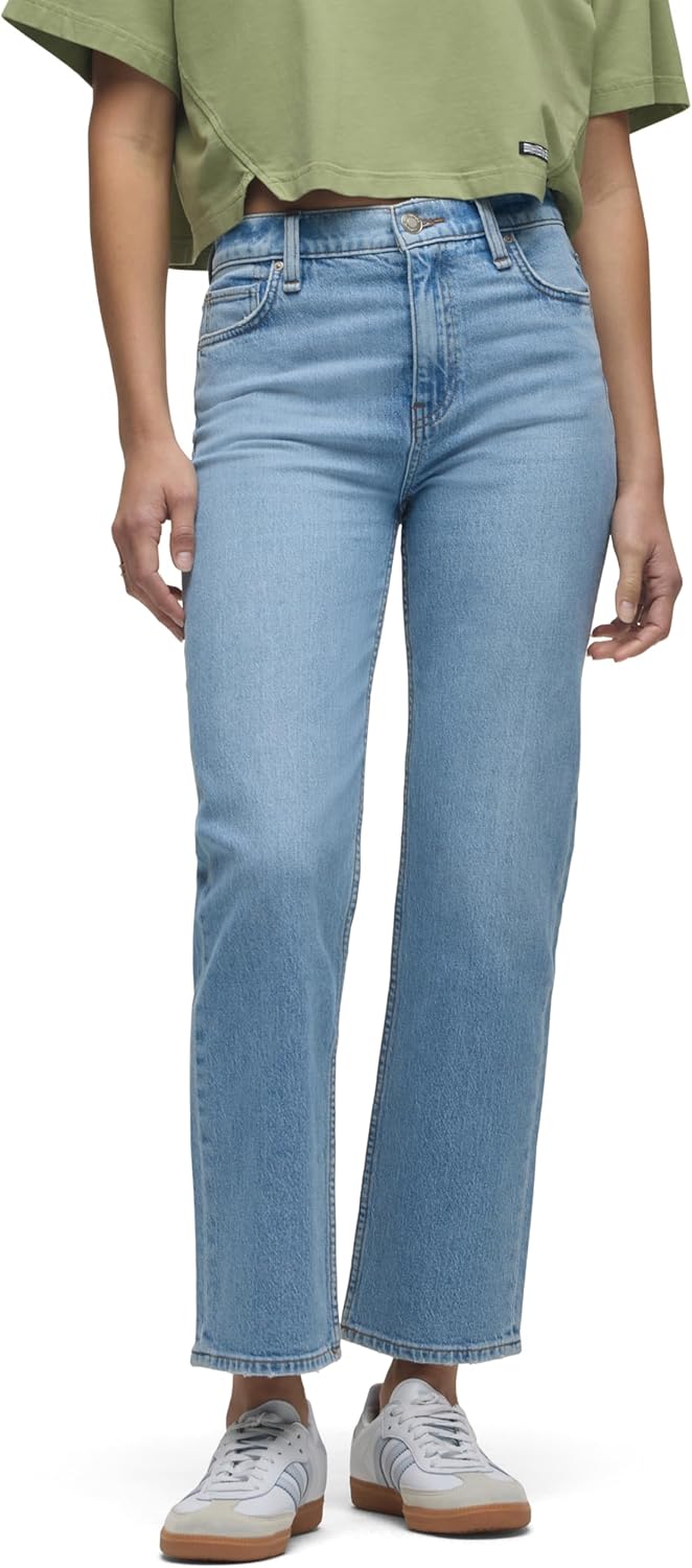 Remi High-Rise Straight Leg Ankle Jean