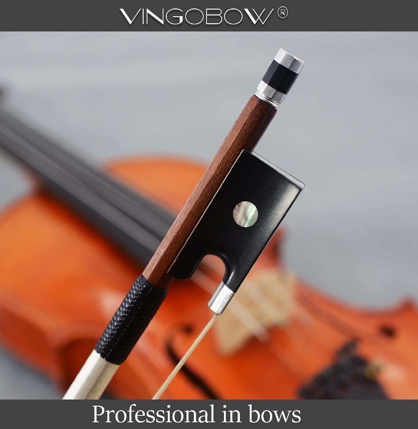 Master Pernambuco Violin Bow TOP Craftsmanship Strong Stick 4/4 NEW Model