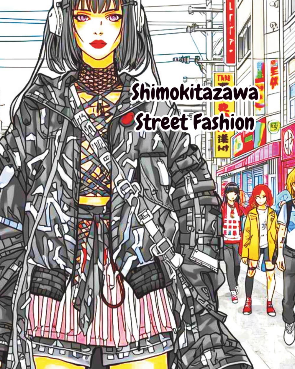 Shimokitazawa Street Fashion: Shimokitazawa: A key area for vintage clothing that often provides the base pieces for avant-garde, "re-worked" looks. (AVANT GARDE HAUTE COUTURE)