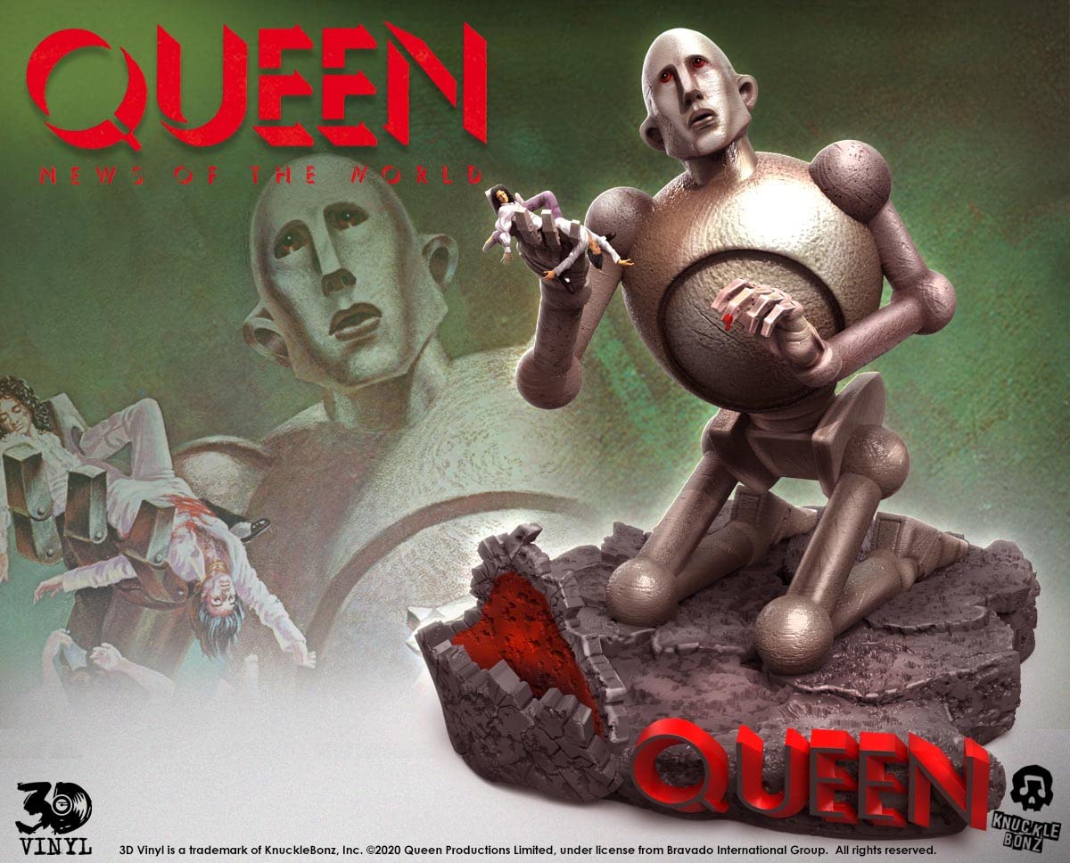 KNUCKLEBONZ QUEEN ROBOT リミテッドエディション　クイーン Knucklebonz Queen Statuette 3D Vinyl Queen Robot (News of The