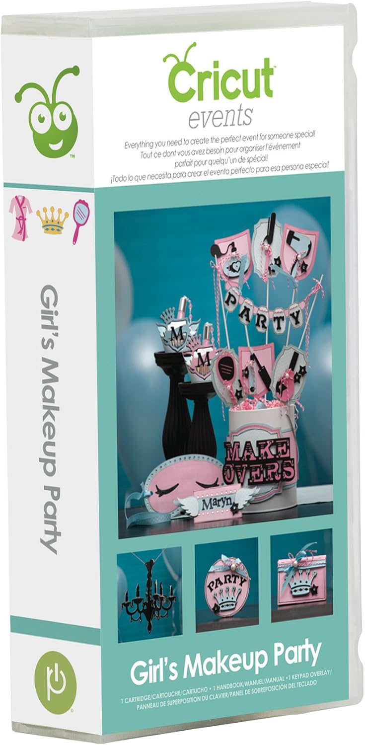 Cricut Girl's Makeup Party Cartridge