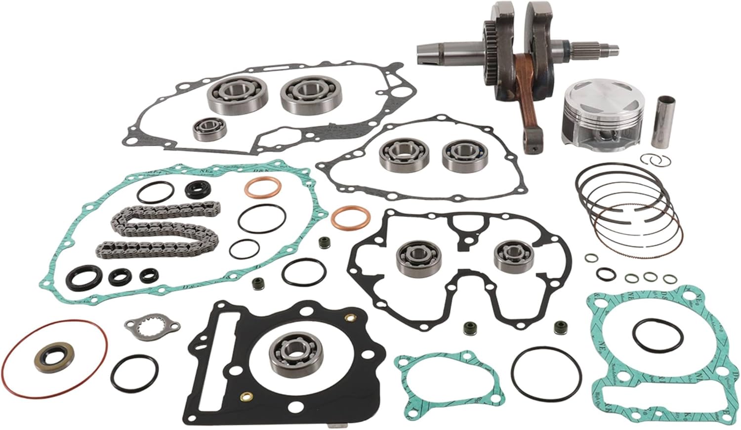 All Balls Wrench Rabbit Complete Engine Rebuild Kits WR101-195 Compatible with/Replacement for Honda TRX 400 EX 1999-2004