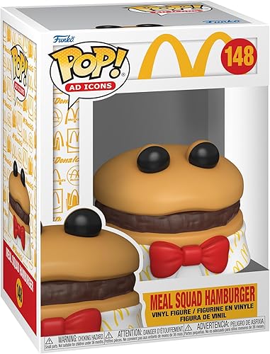 Funko Iconos de anuncios: McDonalds - Hamburguesa de comida escuadrón