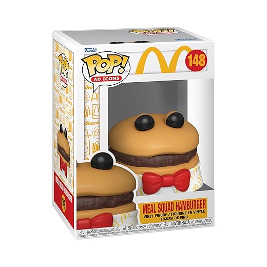 Sale Funko Pop! Ad Icons: Mcdonalds - Meal Squad Hamburger