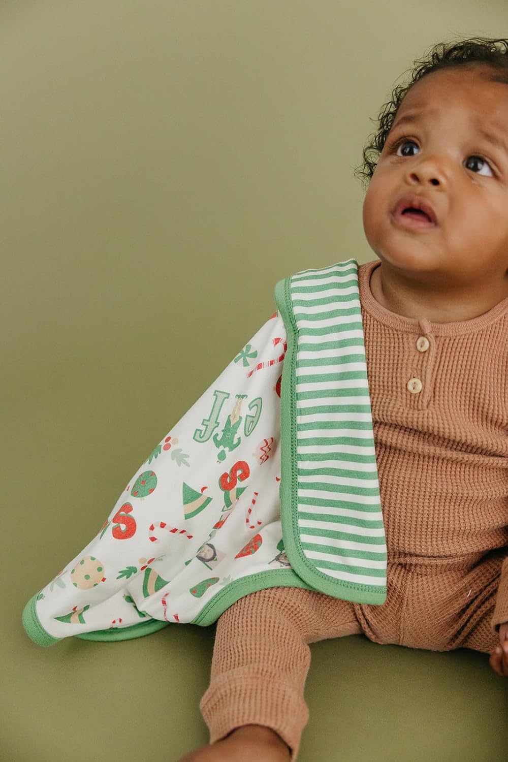 Copper Pearl Baby Security Blanket Set of 2 - Portable Size for Self-Soothing On-The-Go, Ideal Baby Blankets for Boys and Girls, Ultra-Soft, and Gift-Ready Loveys - Elf