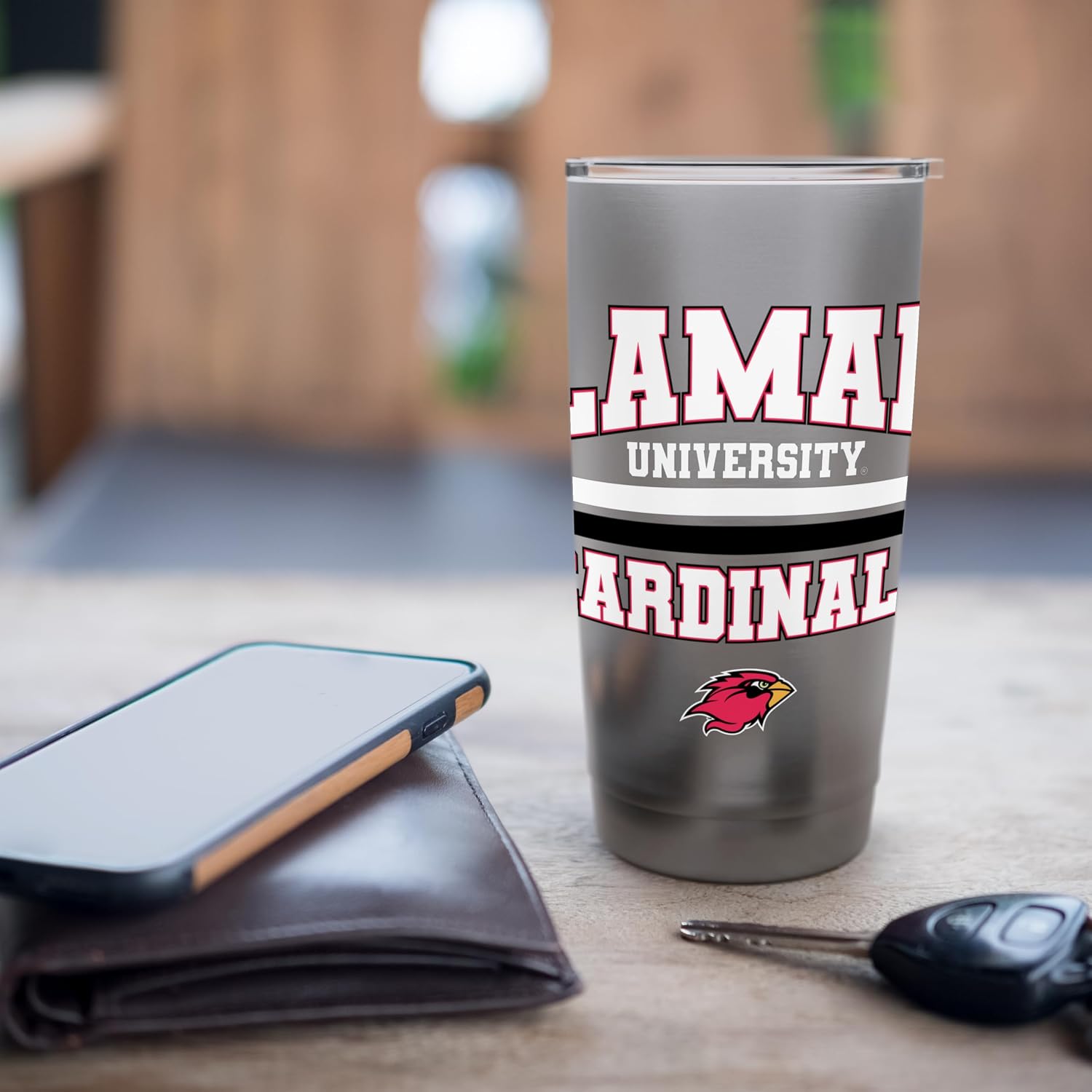 Lamar Cardinals NCAA | VNPLMR301 Stainless Steel Insulated Tumbler