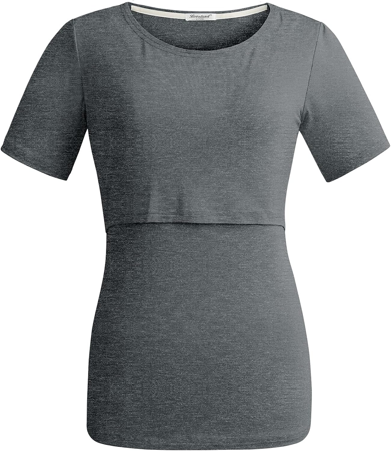 Bearsland Women's 3 Packs Maternity Nursing Tops Short Sleeve Breastfeeding Shirts at  Women’s Clothing store