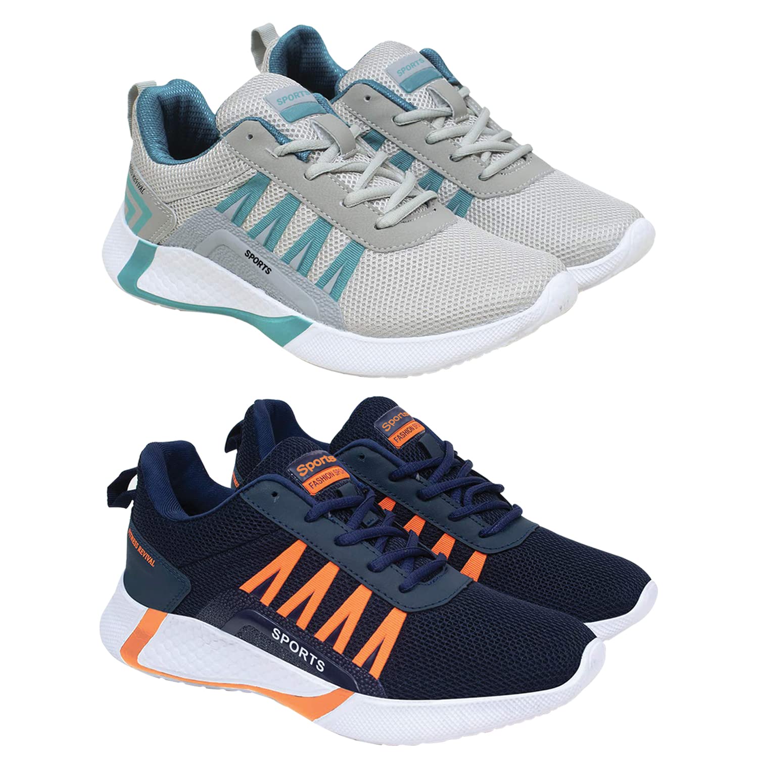 Birde Premium Casual Shoes for Men Combo Pack of 2 - (BRD-466-BRD-394_6) Blue (B0B94KRWFH) Amazon Price History, Amazon Price Tracker