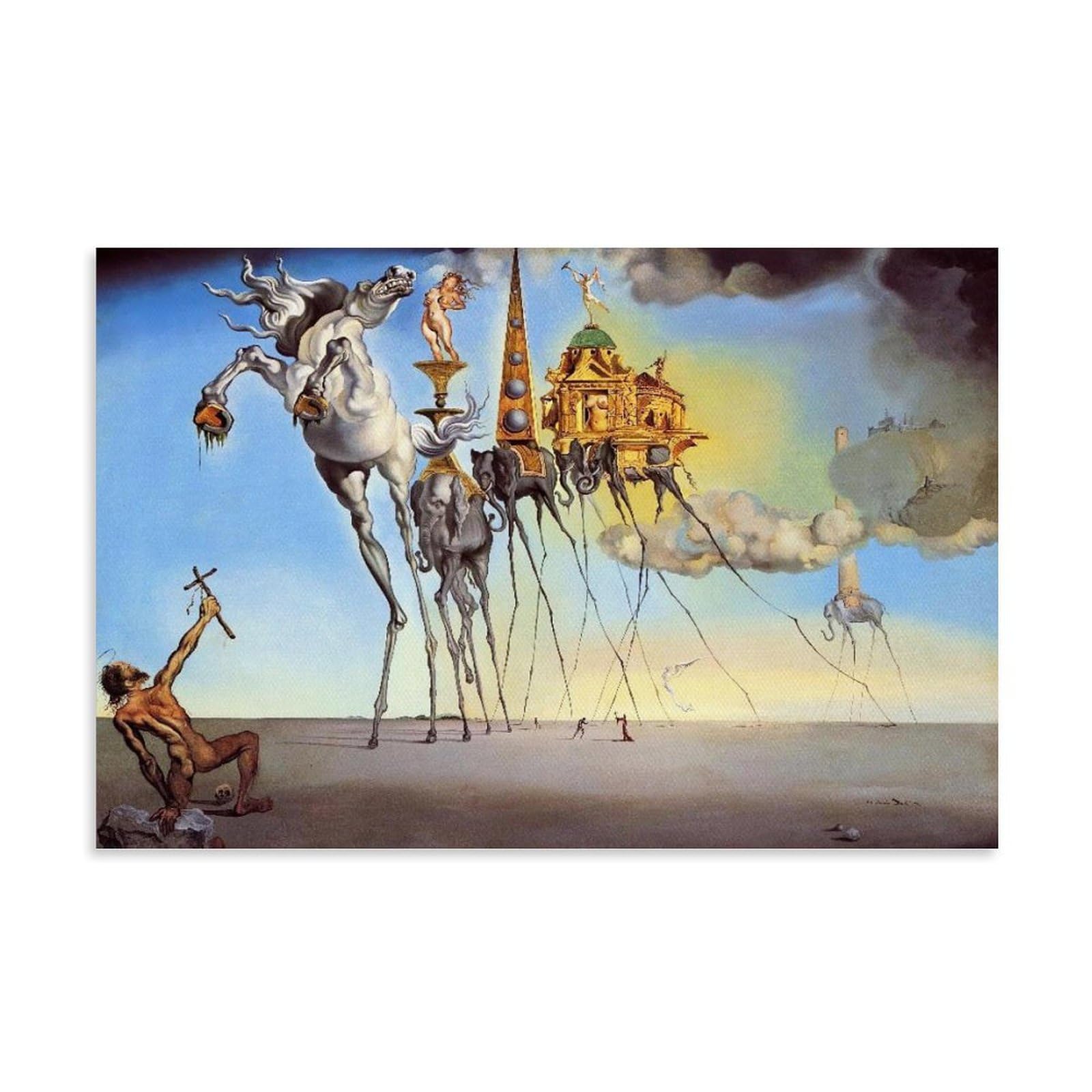 Amazon.com: DuBom Salvador Dali Painter Work（He Temptation of St