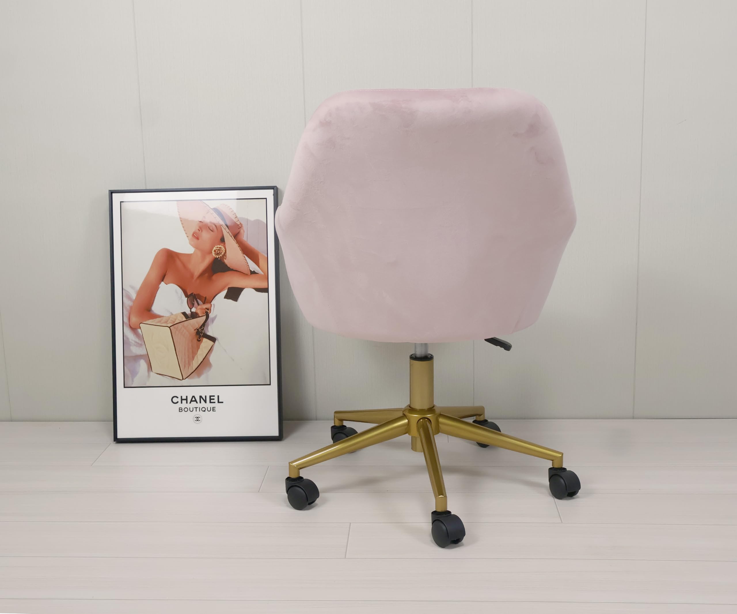 オフィスチェア キャスター付き 360回転 座面昇降式 デスクチェア