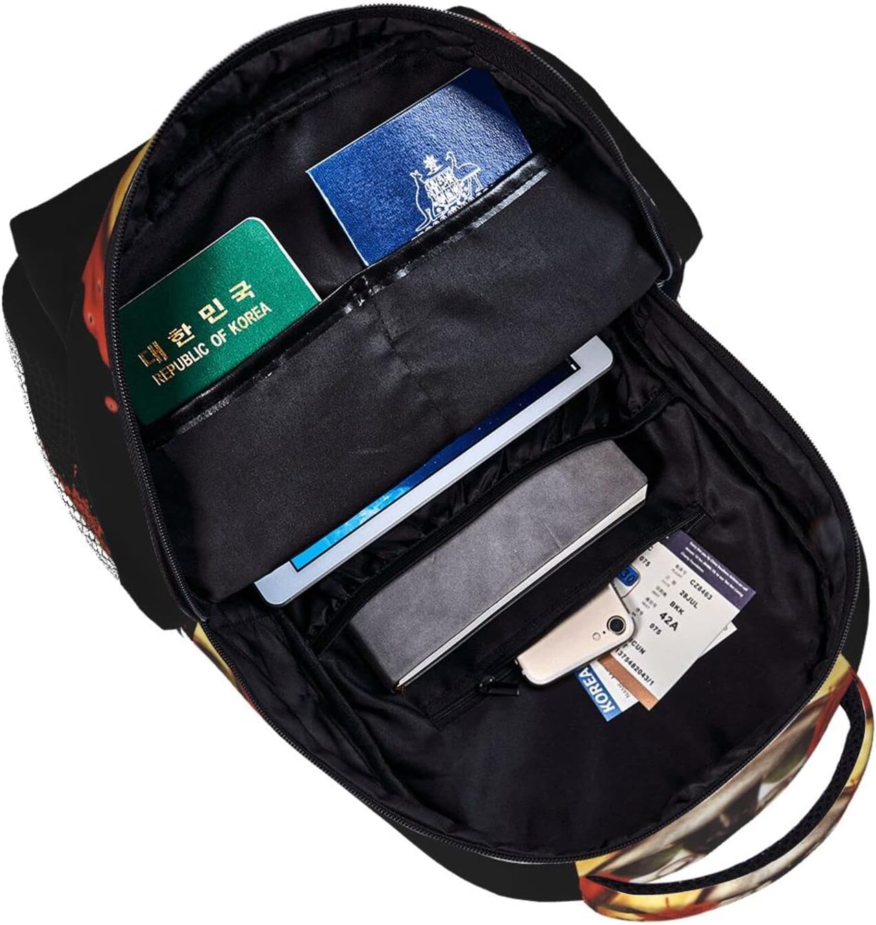 [FORLUZ] ガンズアンドローゼズ 多機能 大容量 旅行リュック かわいい バックパック ビジネスリュック 大人バックパック 収