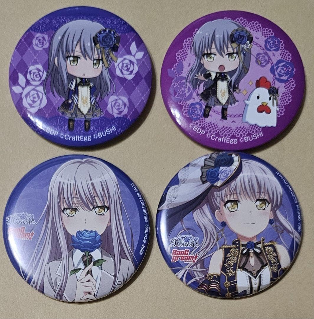 湊友希那 映画 缶バッジ