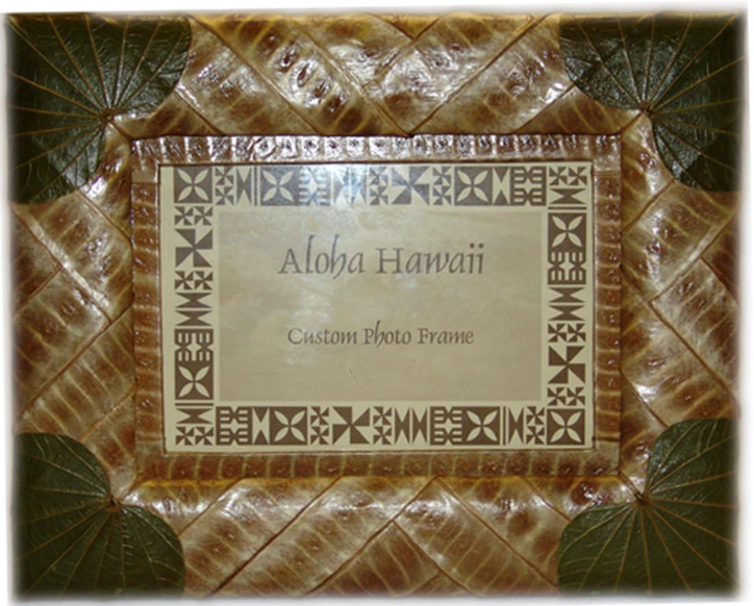 Alii of Hawaii Haole Koa & Sea Grape Picture Frame (4"x6")