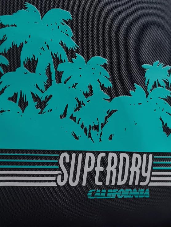 Superdry Mens Vintage Graphic Montana Backpack Eclipse Navy/Ecru, Y9110157A