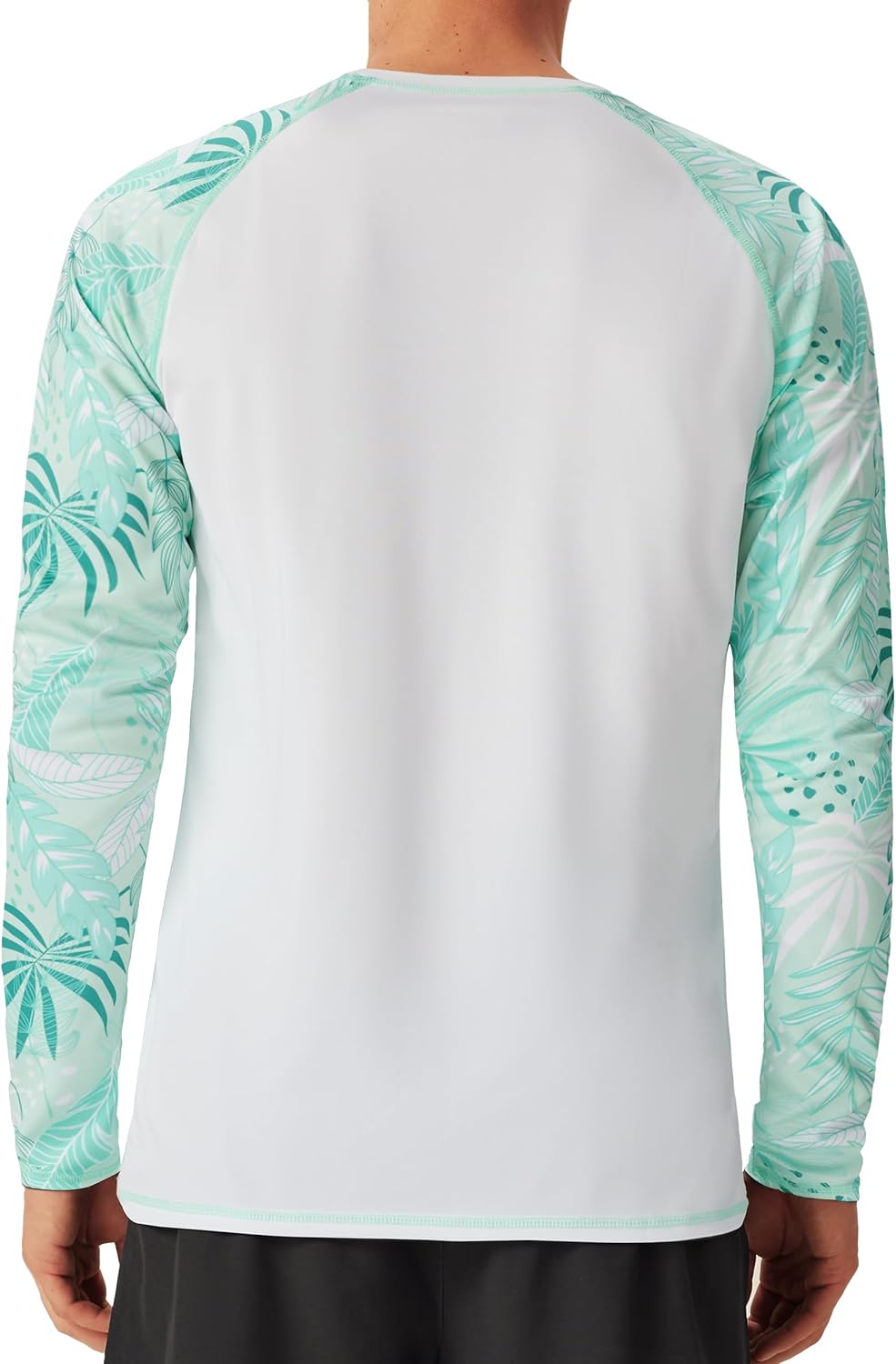 FISHEAL UPF 50+ Mens Swim Shirts, Long Sleeve Sun Protection Shirt, Quick Dry UV SPF Rash Guard for Beach Water Fishing - Image 3