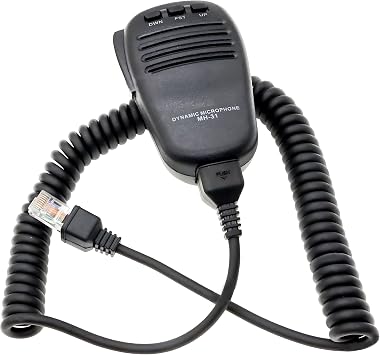 MH31A8J Speaker Microphone Yaesu FT-857D FT-817 FT-897 FT-450 FT-891 FT-991A XLR Connection Two-Way Wireless Microphone