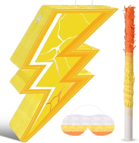 Miniatura 10 de Pasimy Piñata Controlador de Videojuego Neón Paquete de Piñata de Juego con Vena y Batón para Decoraciones de Fiesta de Cumpleaños de Jugador, Tema