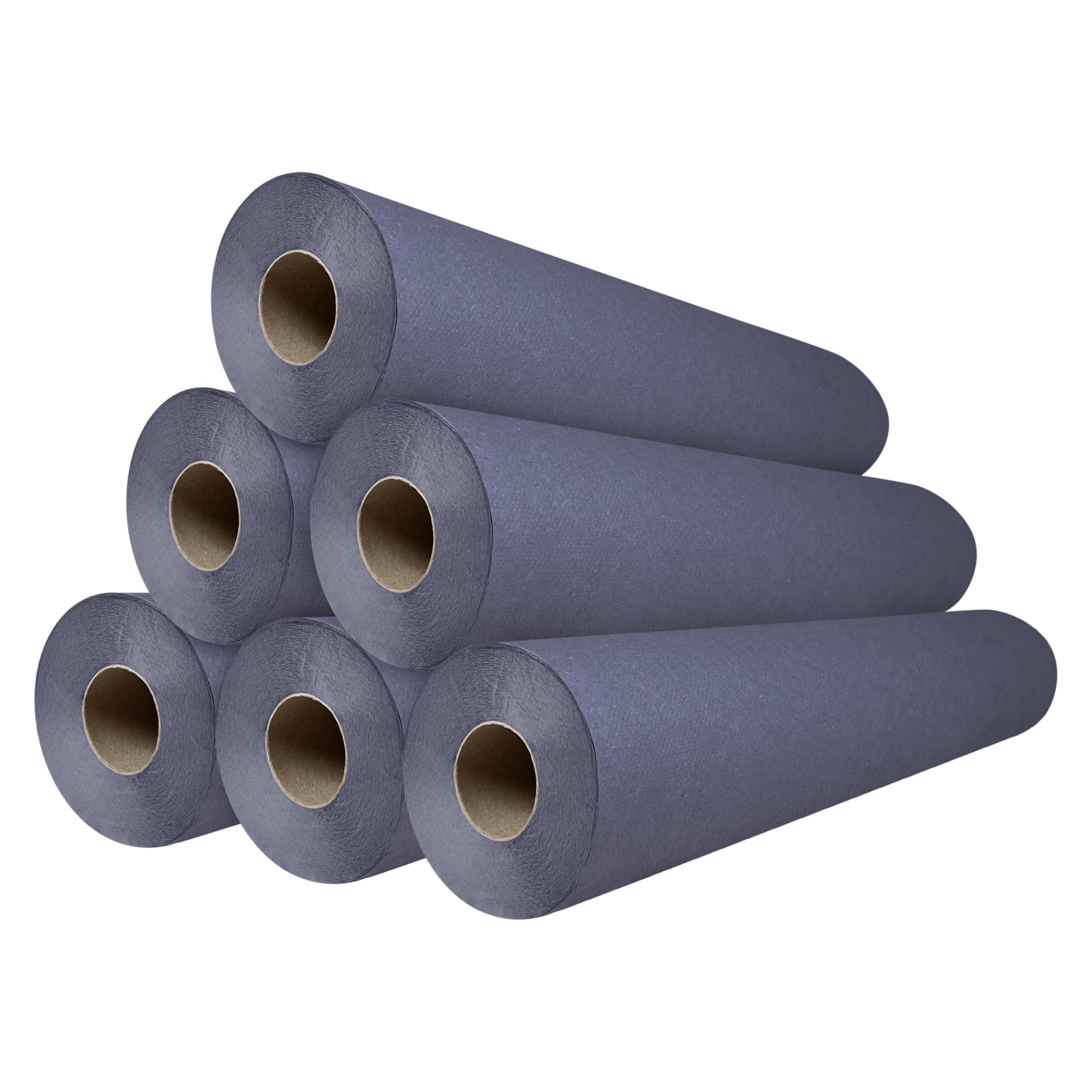 Papel de camilla ECO (caja de 6 unidades) de 0,59 x 75m (1,5 kg) | Rollo Papel Camilla Color Lilón ecológico sin precorte