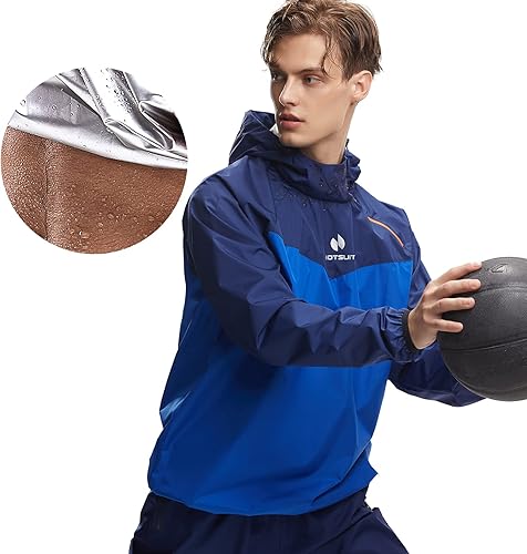 Miniatura 2 de HOTSUIT Sauna Suit for Men Sweat Sauna Jacket Pant Gym Workout Sweat Suits