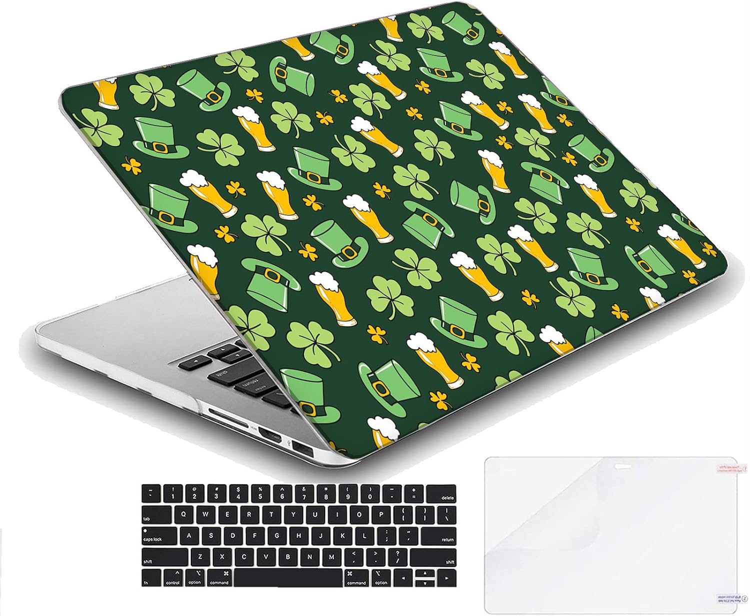 Compatible with MacBook Neo 13-inch, Hard Shell Case with Keyboard Cover and Screen Protector (A3404 A18 Pro chip, 2026 Release) - Shamrock MD8492