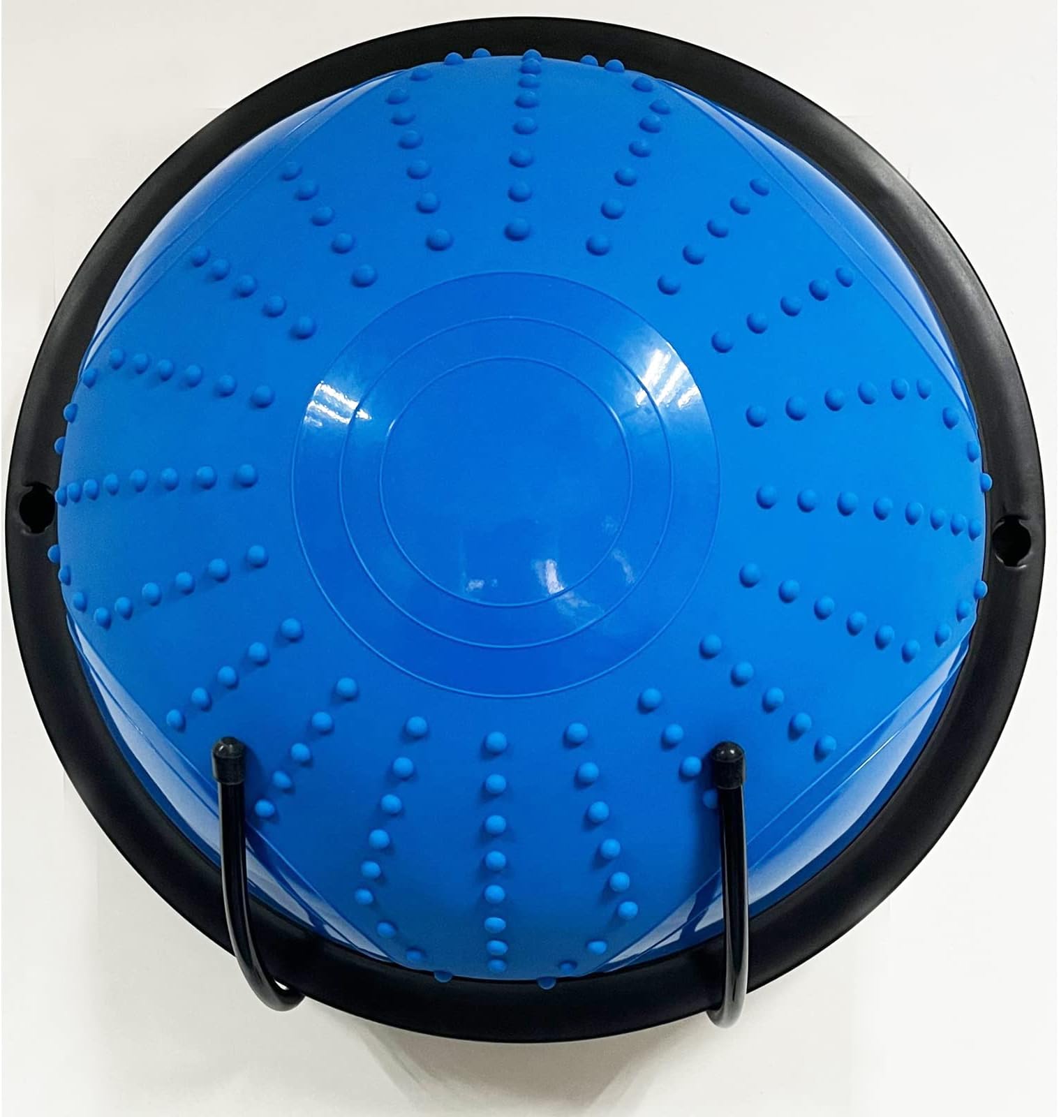 Half Ball Balance Trainer Storage Rack Half Yoga Ball Wall Mount, Balance Ball Holder Fitness Equipment, for Half Yoga Ball,Half Ball Balance Trainer Wobble Board- Adjustable Hook (Can Hold 20 Lb)