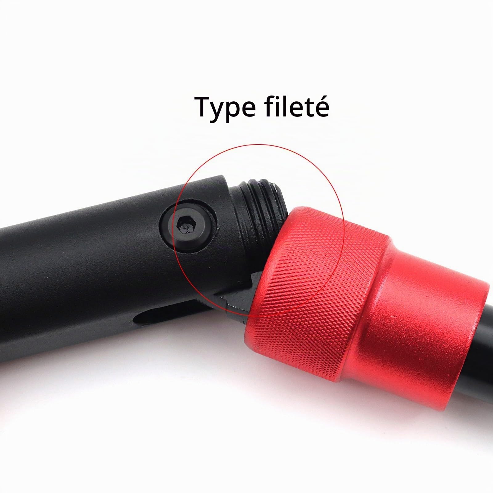 Guidon pliable pour vélo, pliable à 90 degrés, trottinette en aluminium, pièces de guidon de vélo électrique