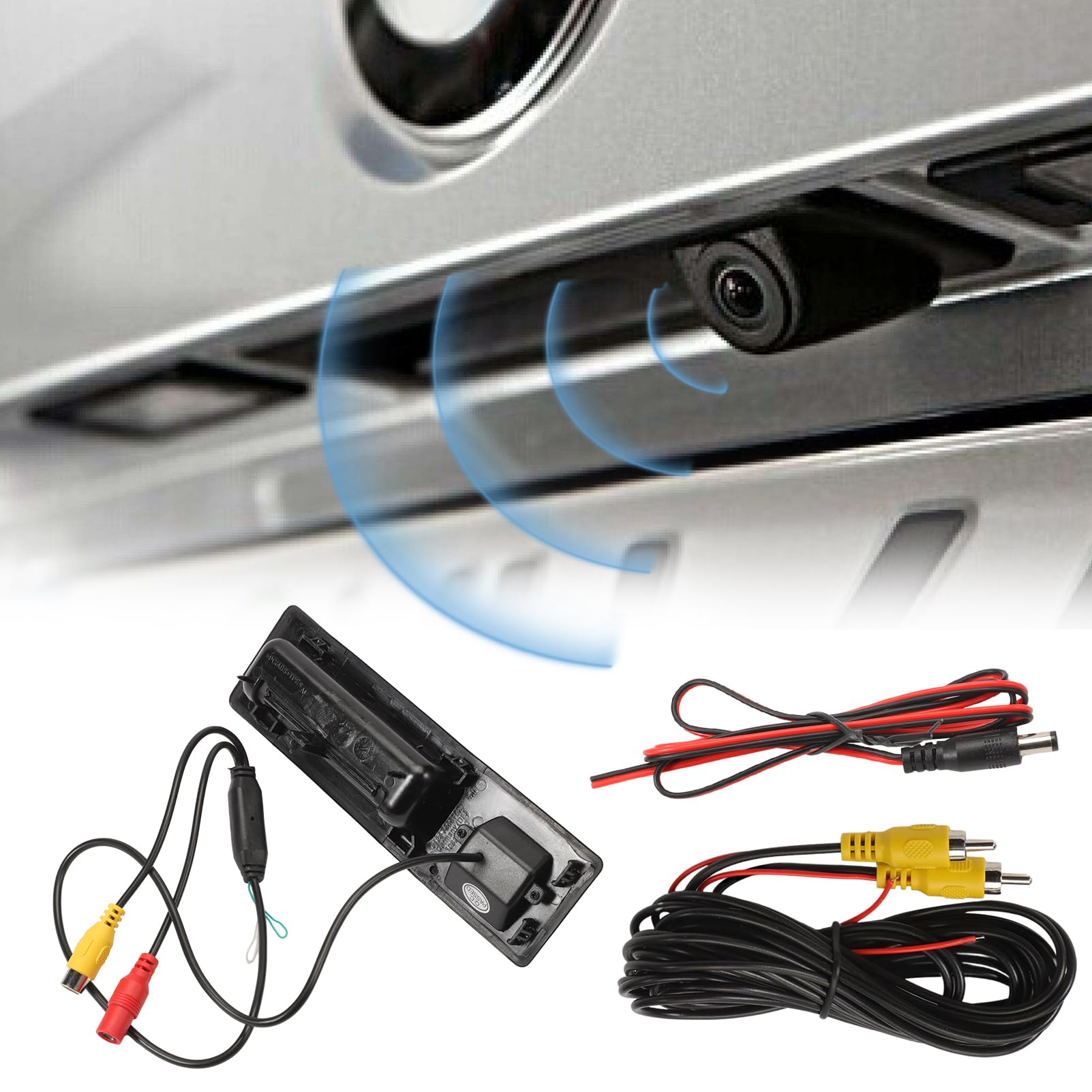 Caméra de recul HD 1080P pour F20-F23, F45-46, F87, F82, F25, F10-11, F07-06, 12-17 ans. Grand angle de 0°, vision nocturne, étanche IP68