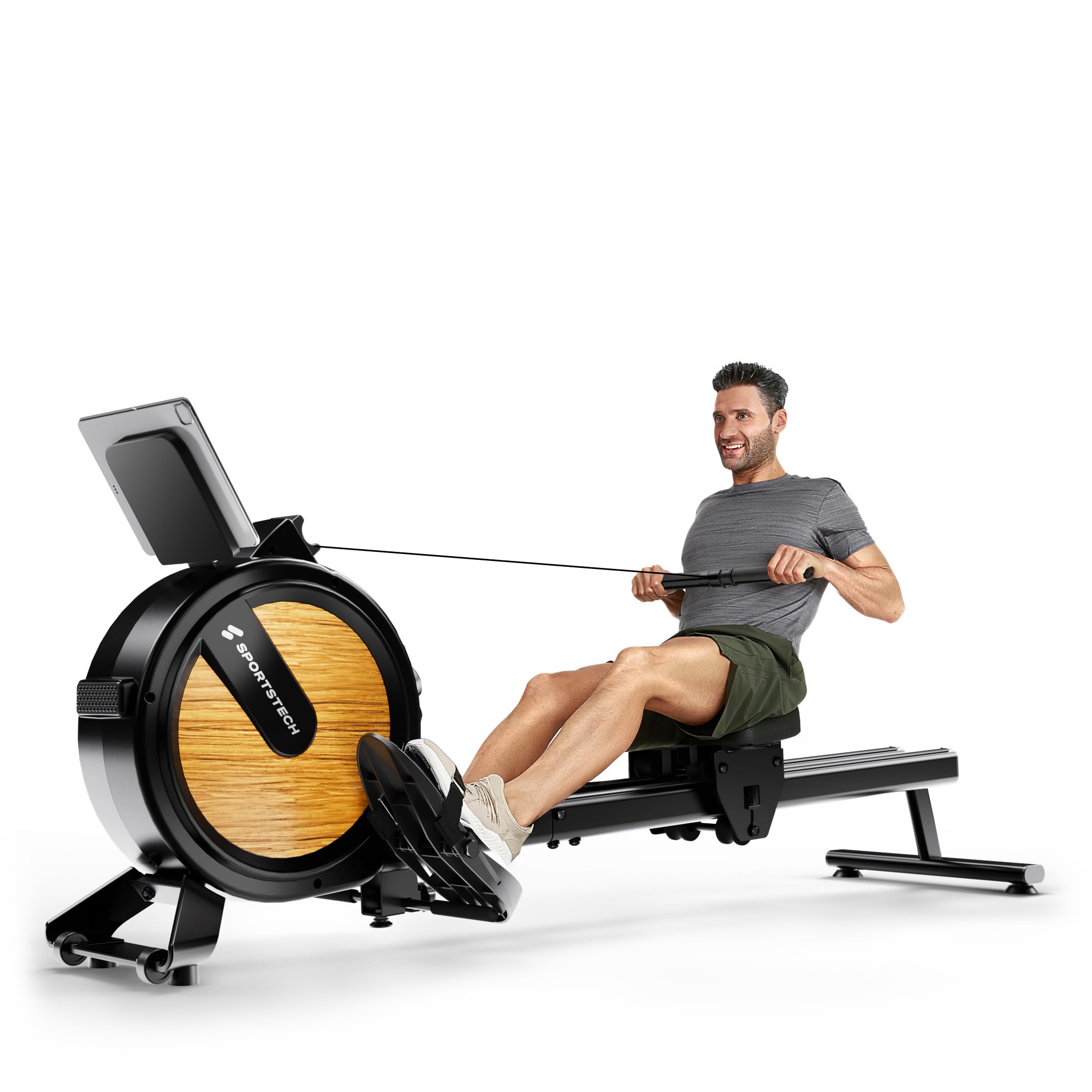 Sportstech PROwer Rameur d’Appartement