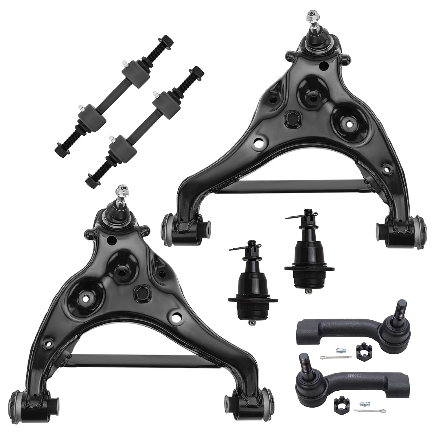 Detroit Axle - 8pc Front End Kit for 2018-2021 Ford Expedition 2018-2020