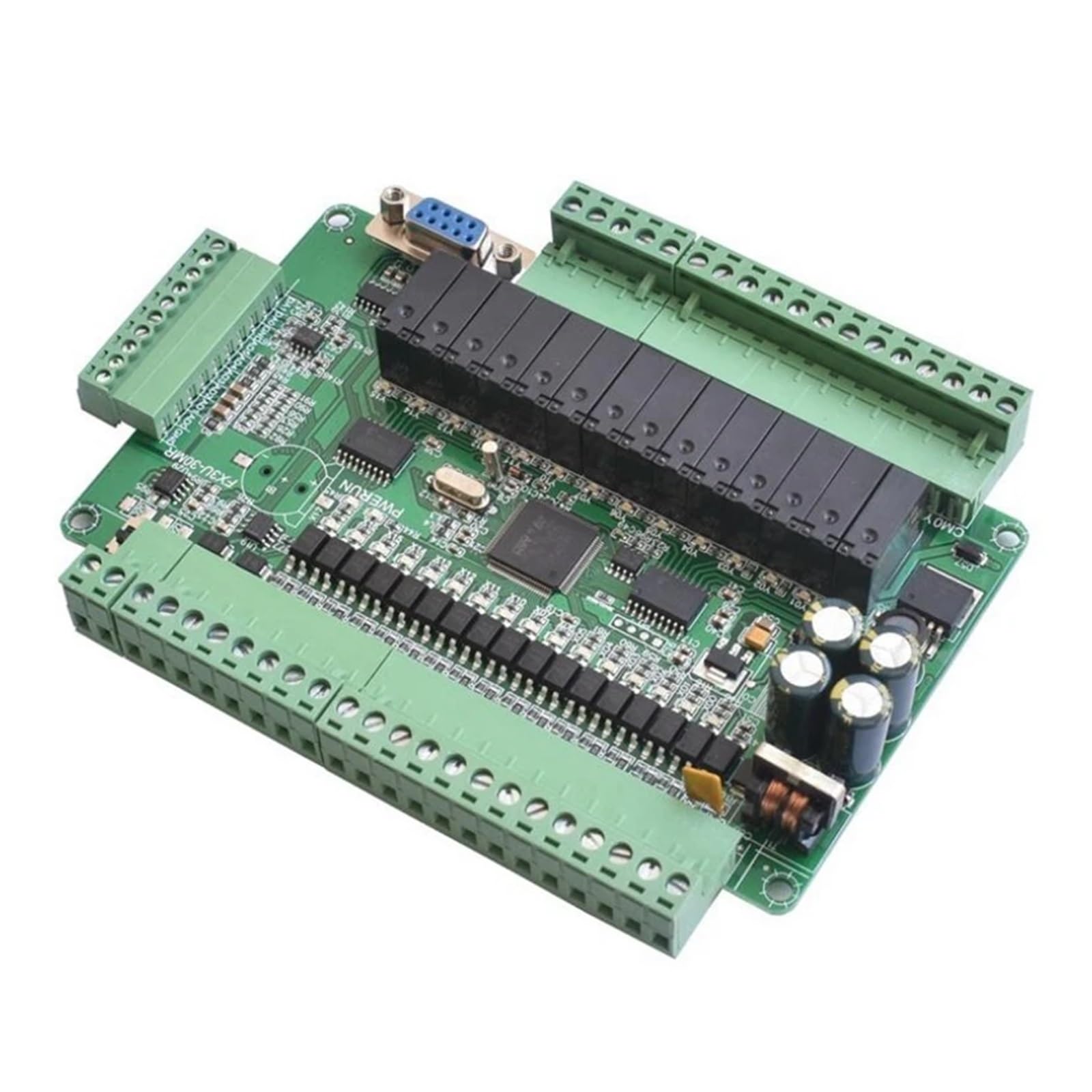 Programowalna płytka sterownika PLC przemysłowa tablica sterująca prosty programowalny kontroler typ FX3U-30MR obsługa komunikacji RS232/RS485
