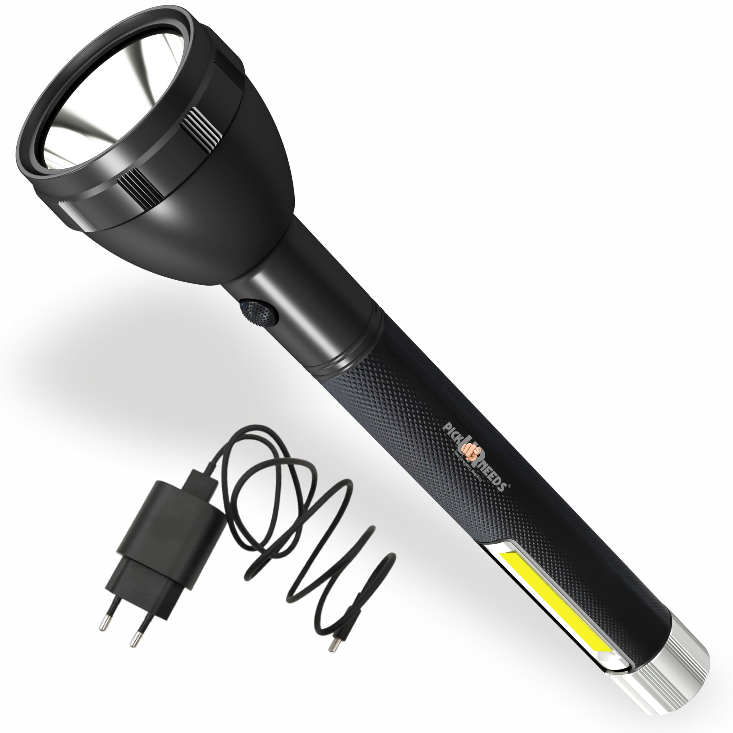 Pick Ur Needs Super Bright Home LED Emergency Rechargeable Torch 50W 2000mAh Battery Fast Charging & Long Backup-image-15