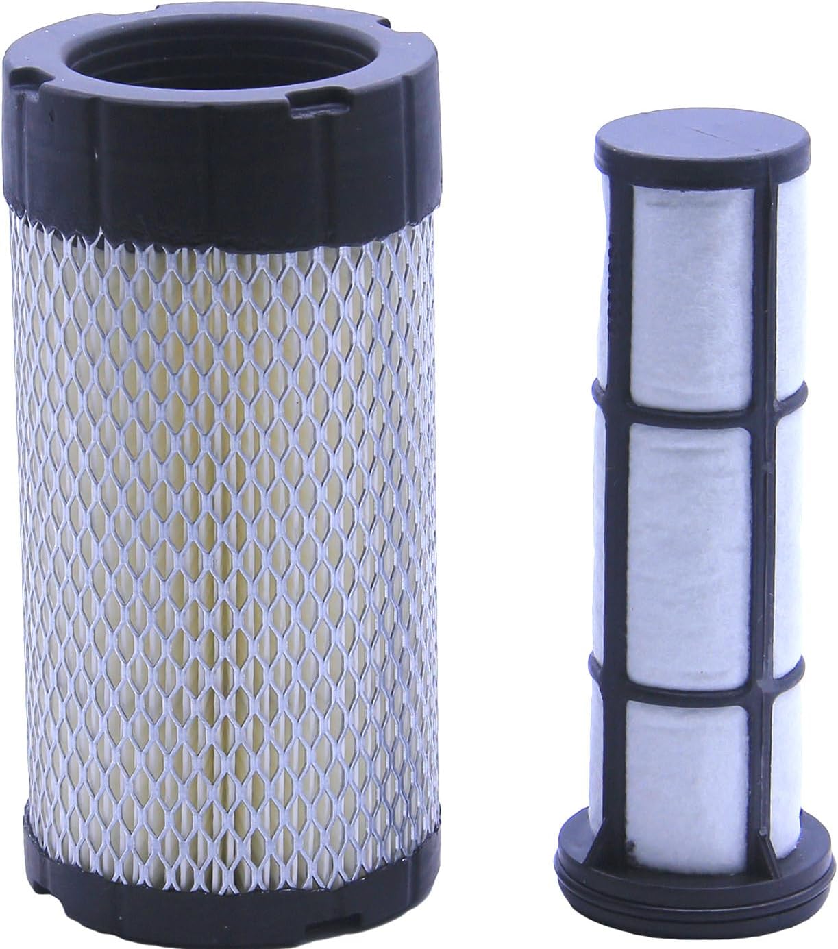 2 Set of TONNISI 6687262 & 6687263 Air Filter (H&V) Kit Inner & Outer Replaces P628323, P629463, AF26116, AF26350 Compatible with Bobcat Mini Track Loaders MT52 MT55 MT85 MT100