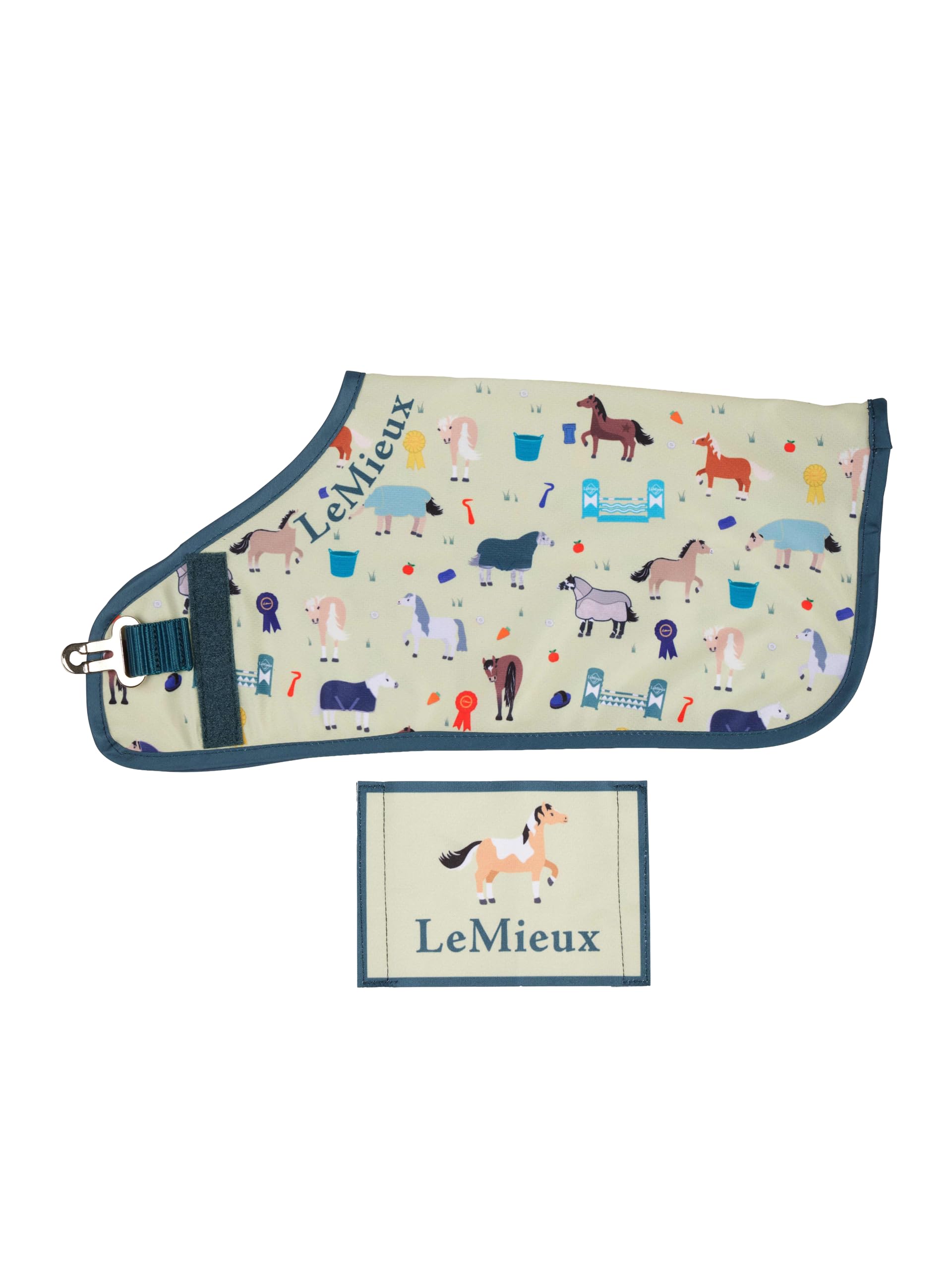 LeMieux Toy Pony Printed Rug - Suitable For Ages 3+ - Miniature Super Soft Cooler Fleece Rug - Macaron