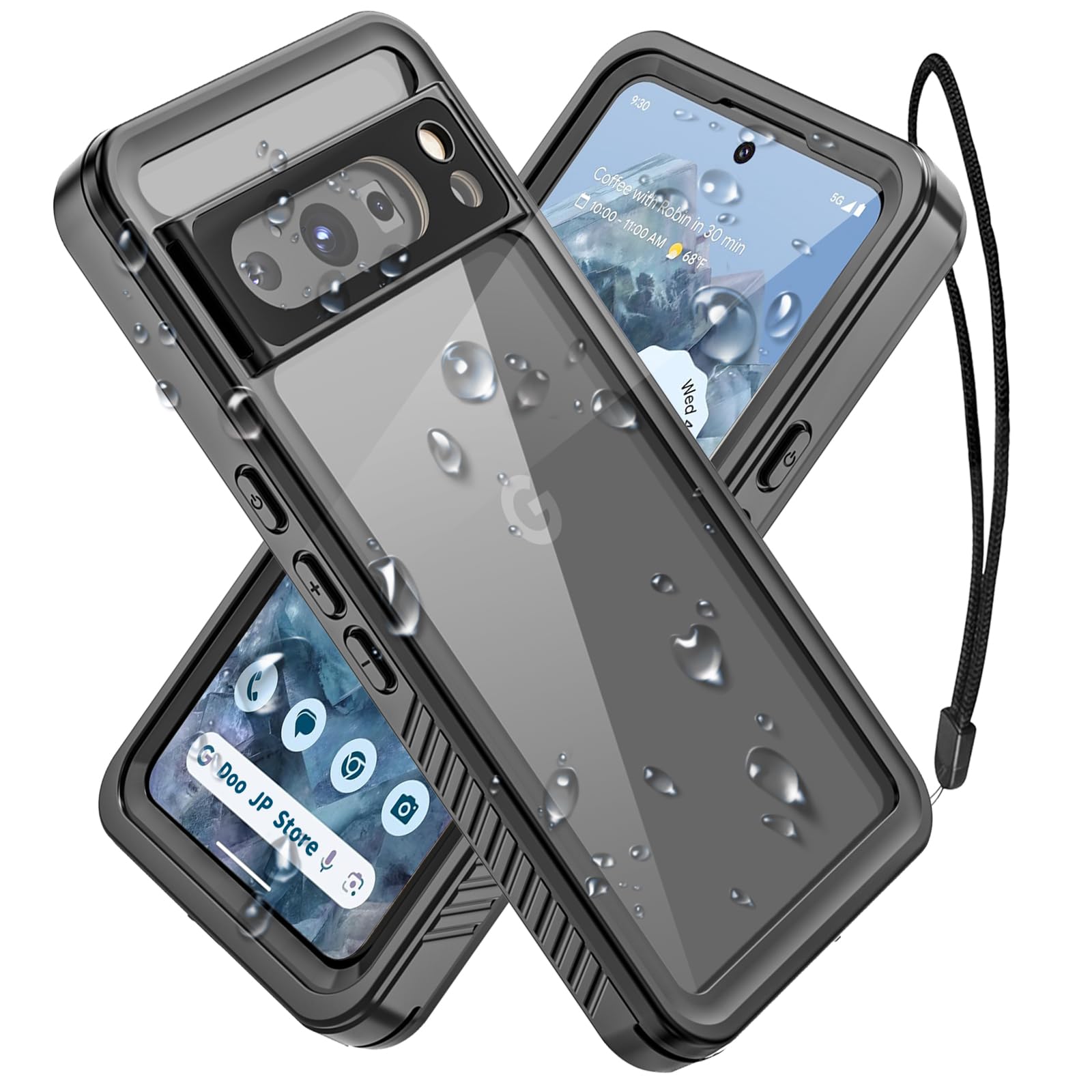 Amazon.co.jp: 「Doo」Google Pixel 8 Pro 防水ケース グーグル 