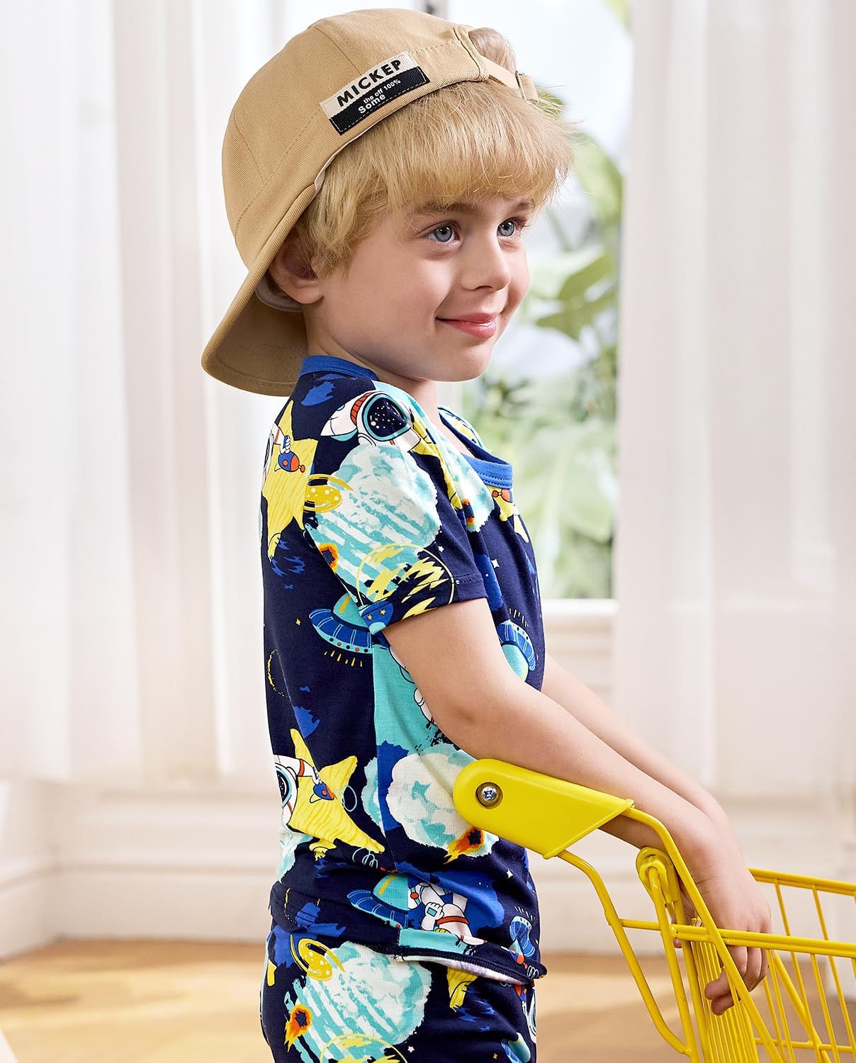 Bamboo Viscose Toddler Car Pajamas Boys Girls Kids Short Cool Summer 12M-8Y Snug fit Pjs Set 2pcs - Image 7