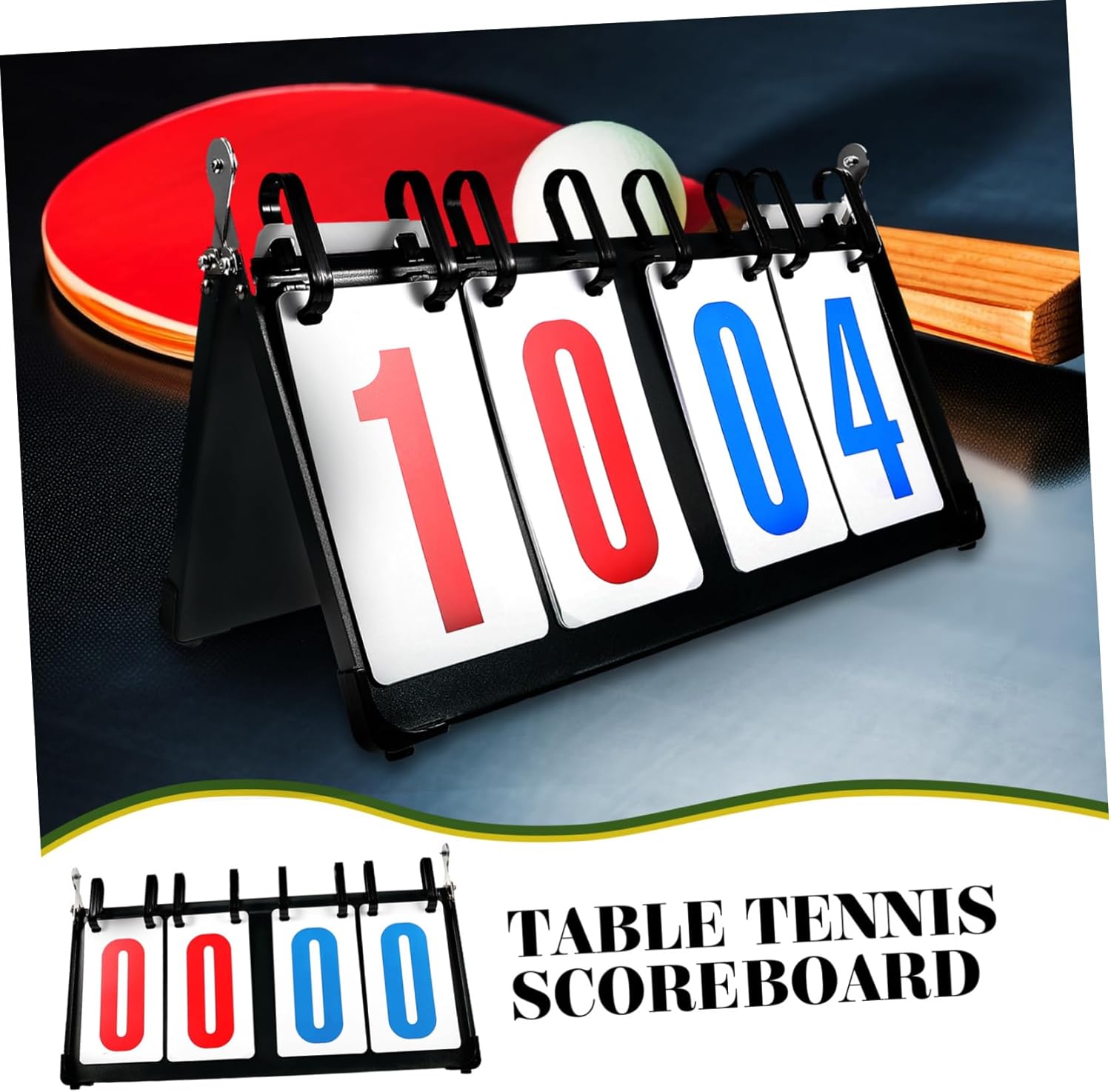 Tennis Scorekeeper Sports Scoreboard Flips Basketball Scoreboard Counter